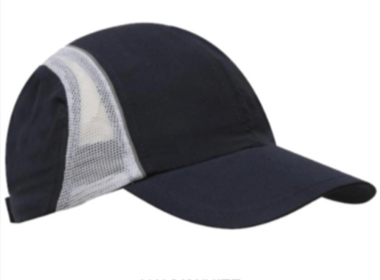 Micro Fibre & Mesh Sports Cap with Reflective Trim HW-3814